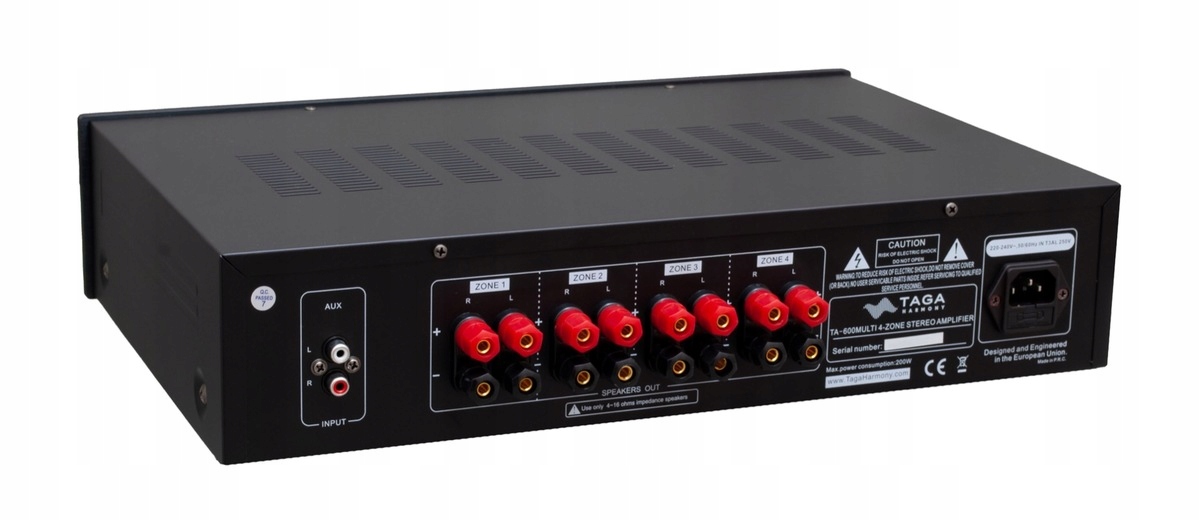 Wzmacniacz 4-strefowy Taga Harmony TA-600Multi Model TA-600MULTI