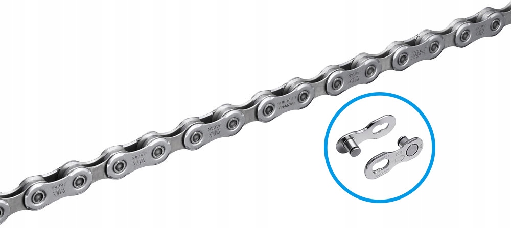 Řetěz Na Kolo Mtb Shimano Slx CN-M7100 12-Speed 126 Ogniw Spojka