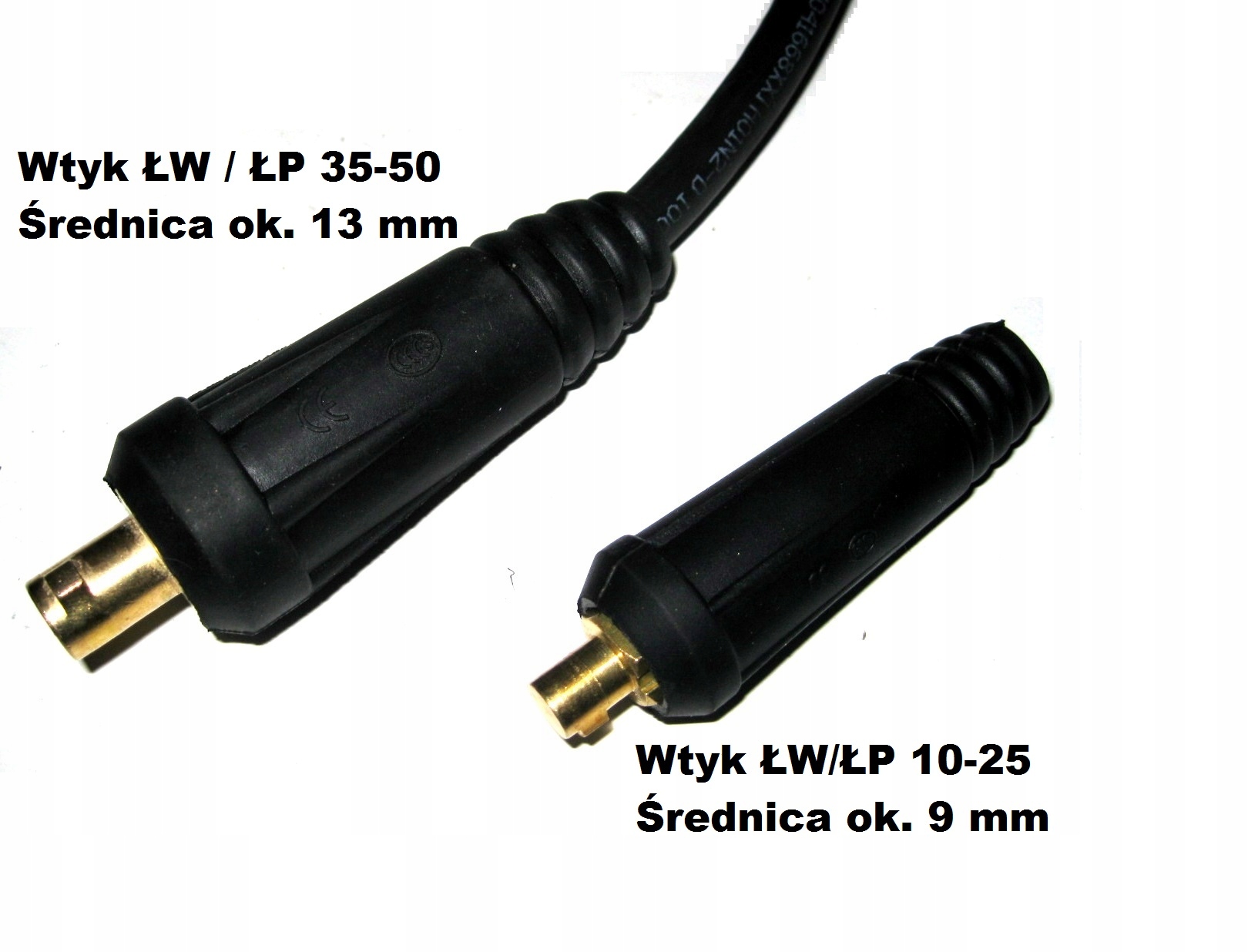 MOCNY 400A 500A MASA SPAWARKI MIG MAG TIG KABEL PRZEWÓD MASOWY 35mm2 / 3m Rodzaj przewód spawalniczy