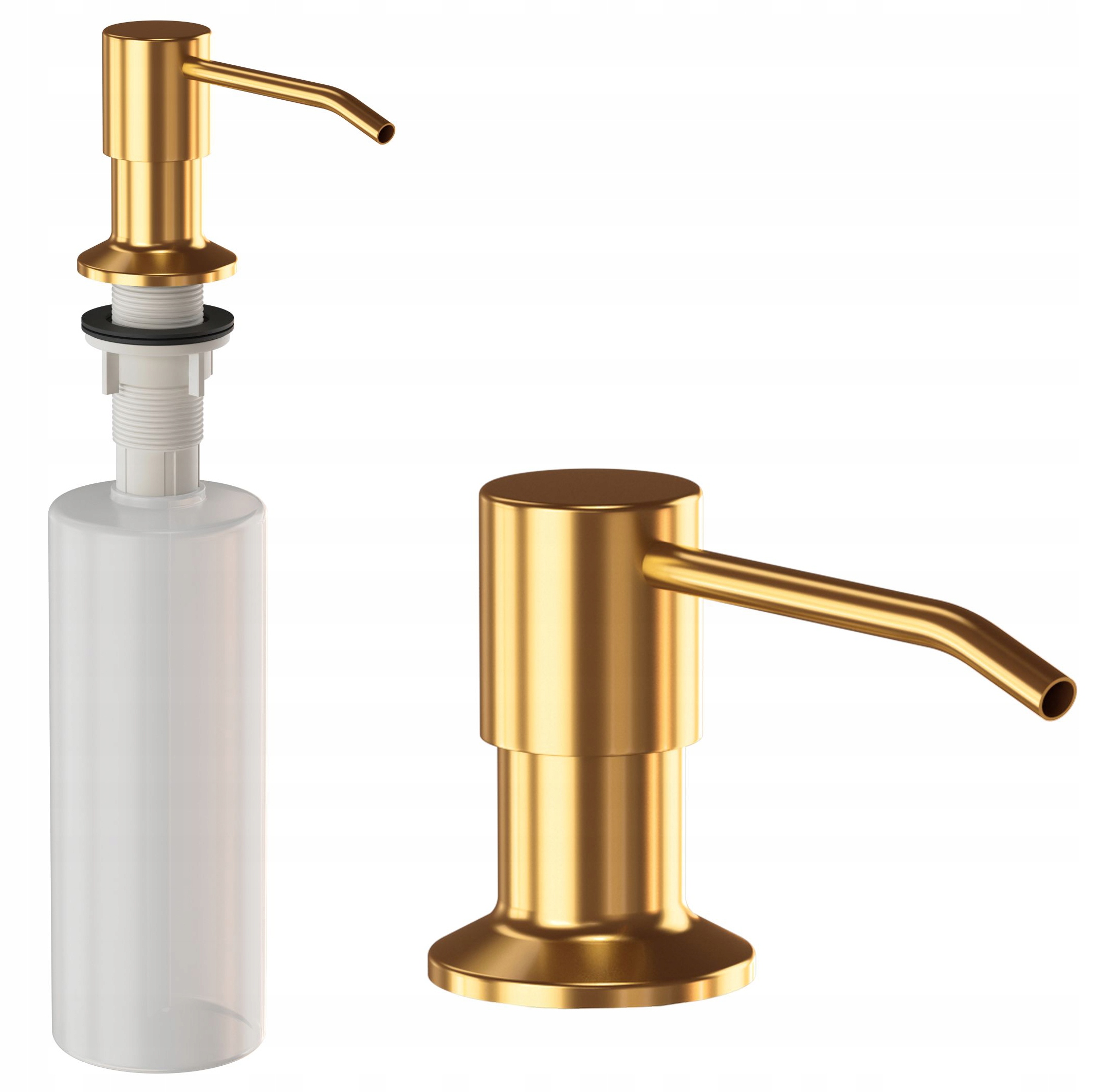 ZŁOTY DOZOWNIK DO ZLEW ZLEWOZMYWAK GRANITOWY