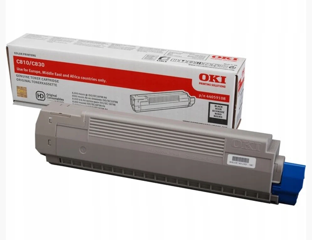 Černý toner Oki 44059108