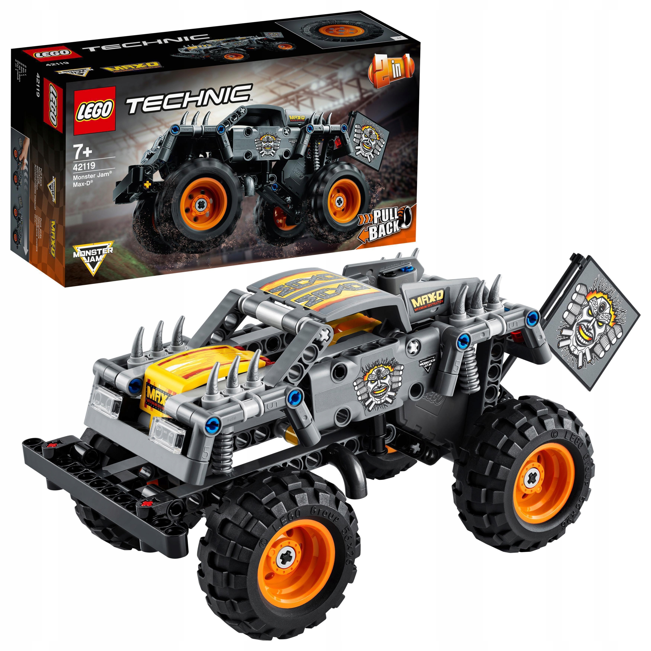 

Lego Technic Monster Jam Max-D 42119