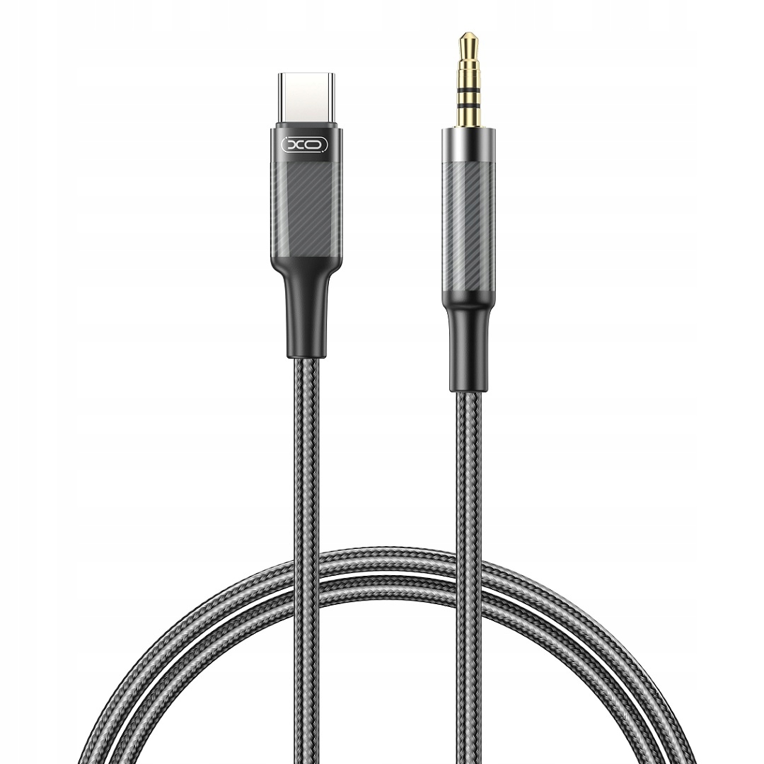 Xo kabel audio Nb- R279B Usb- C jack 3,5mm 1,0m czarny Xo