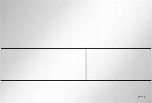 Tece Tlačidlo Z Kovu Tecesquare II, Biely Lesk