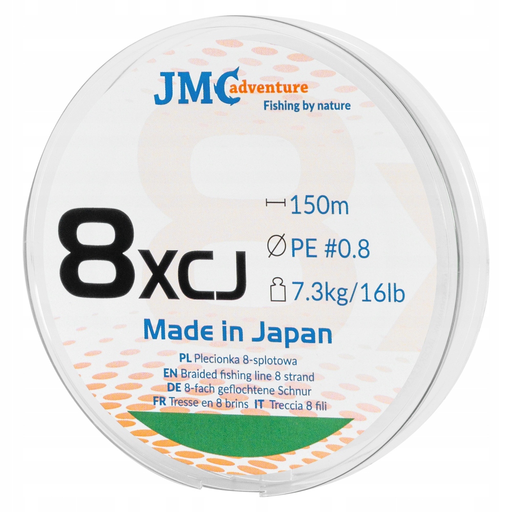 Jmc Adventure Japonská šňůra Pe 0.8 150 m 16 lb