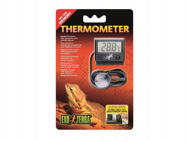 Levně Elektronický teploměr do terárií Exoterra