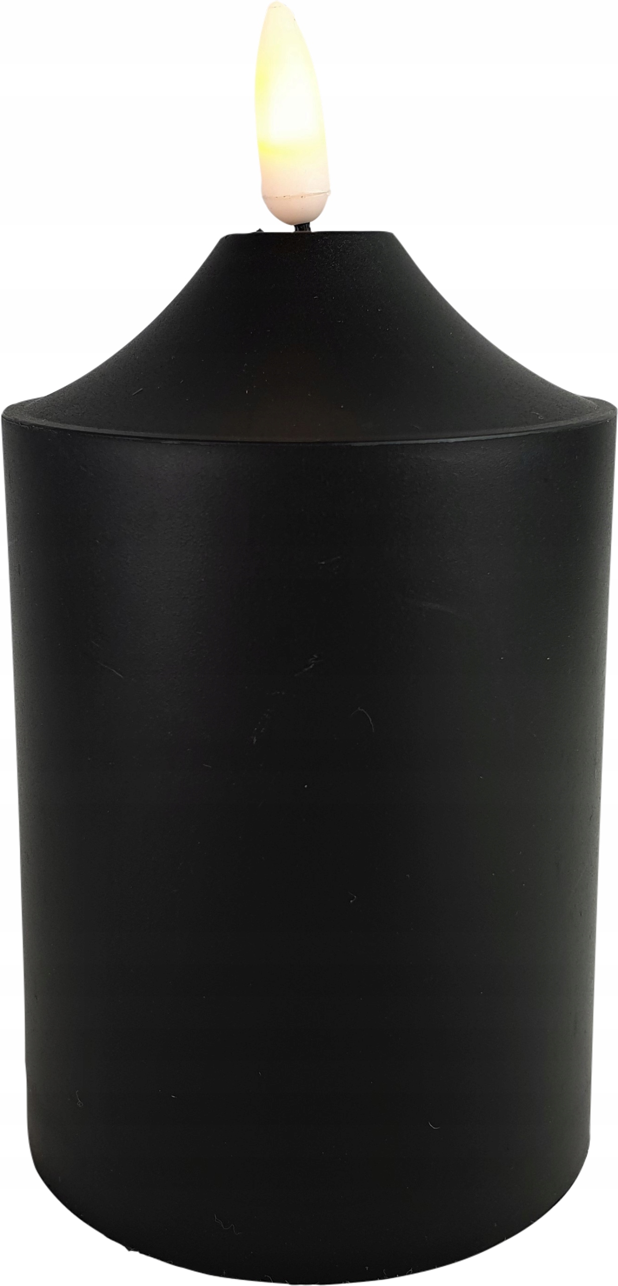 

Wkład led do zniczy świeca z płomieniem czarna