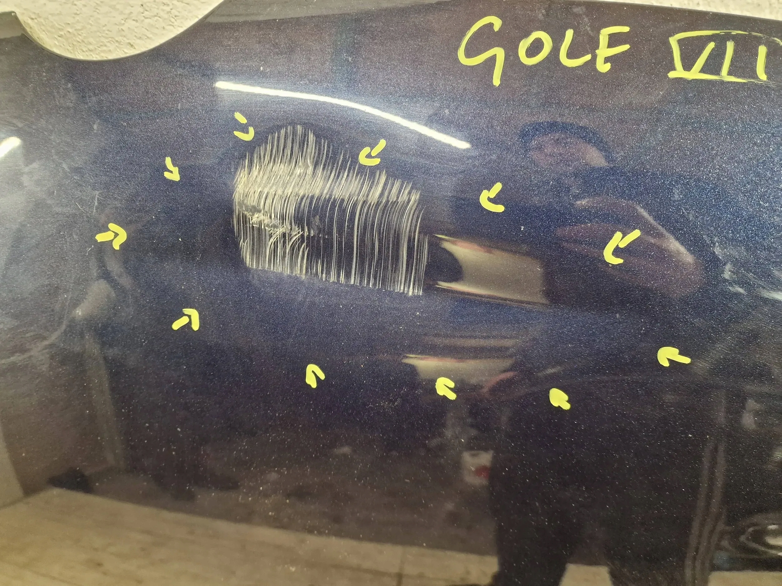 Motorhaube VW Golf V Bonnet Hood - Thumbnail 9