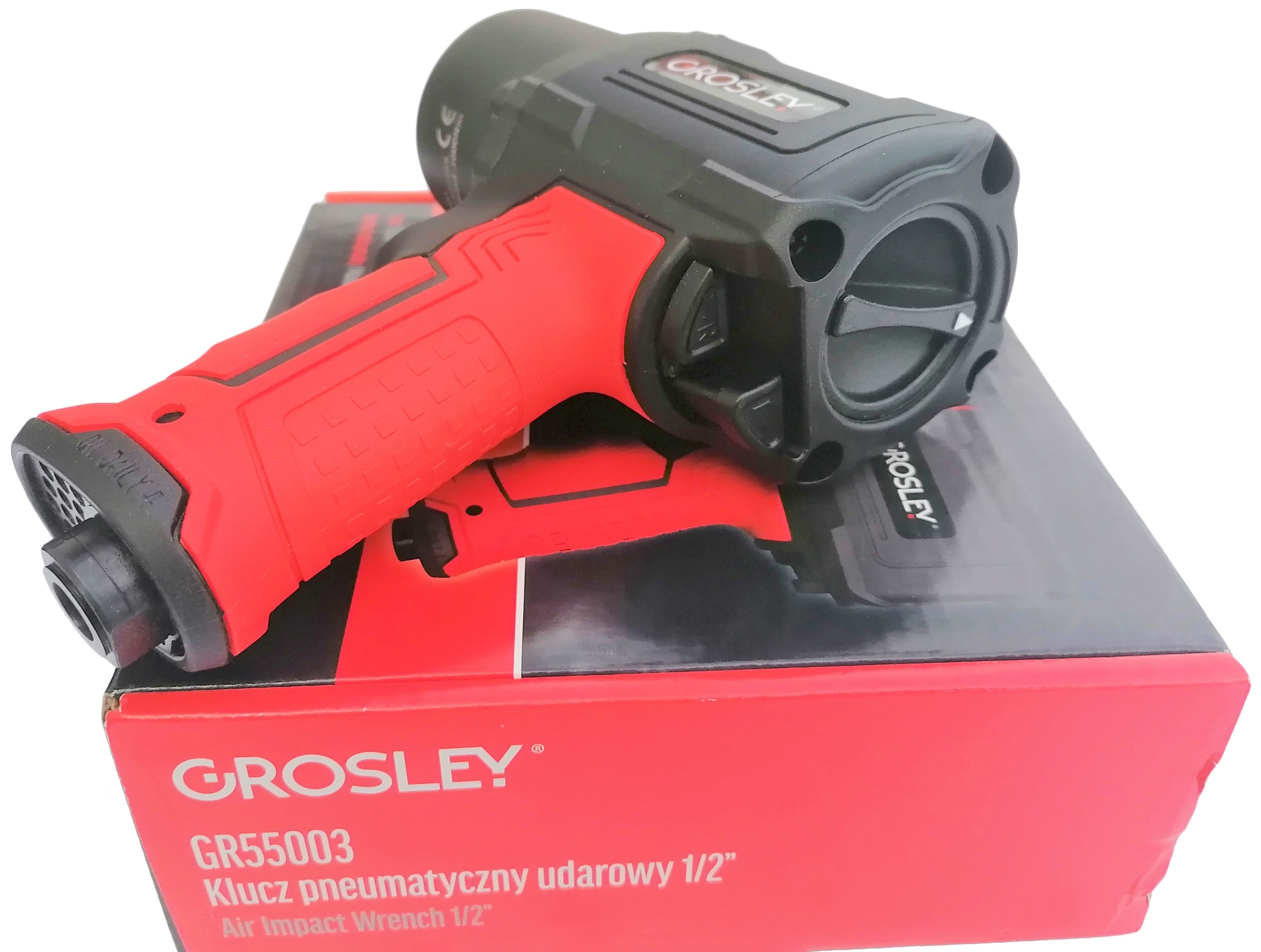 GROSLEY - Klucz udarowy pneumatyczny 1/2'' 2000Nm GR55003. PROFI NARZĘDZIA Marka Grosley