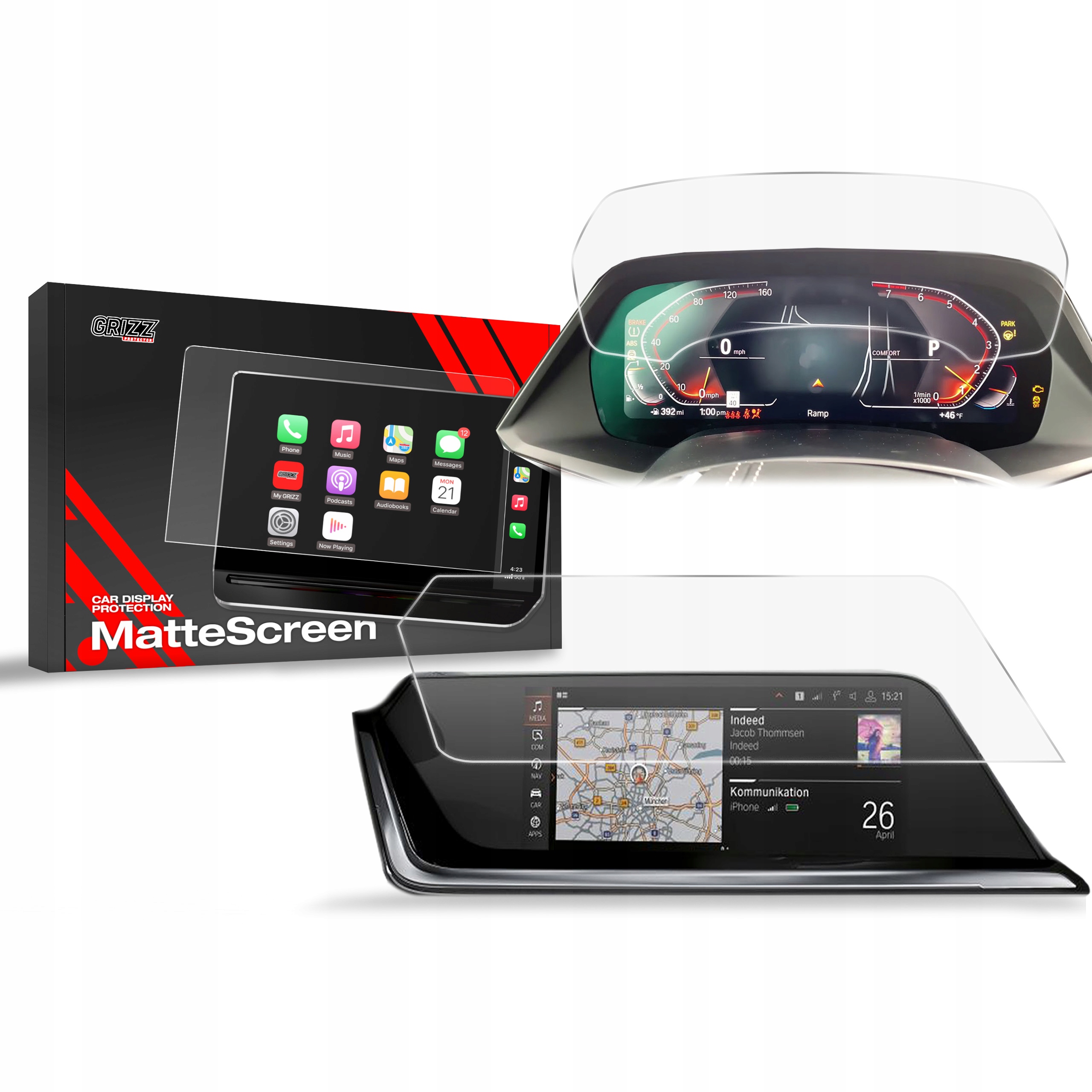 2v1 Fólie fólie pro Bmw Z4 G29 10,25" (2019-2025)