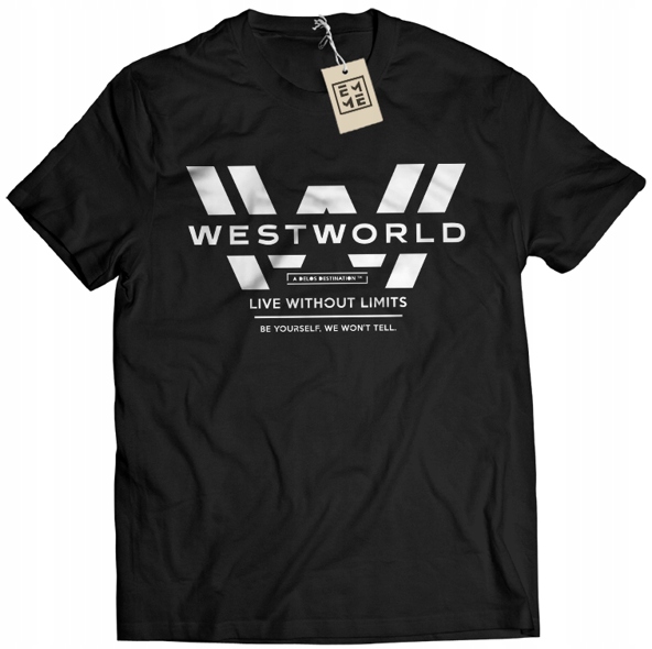 

Koszulka Westworld Logo Live Without Limits M