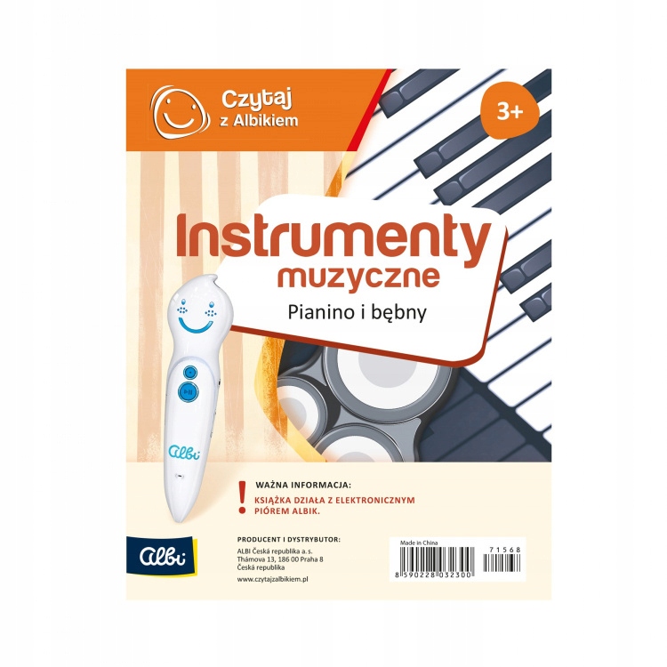 

Albik Instrumenty muzyczne. Czytaj z Albikiem