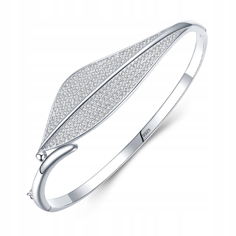 2 x Fraise stříbrný náramek S925 velký elegantní