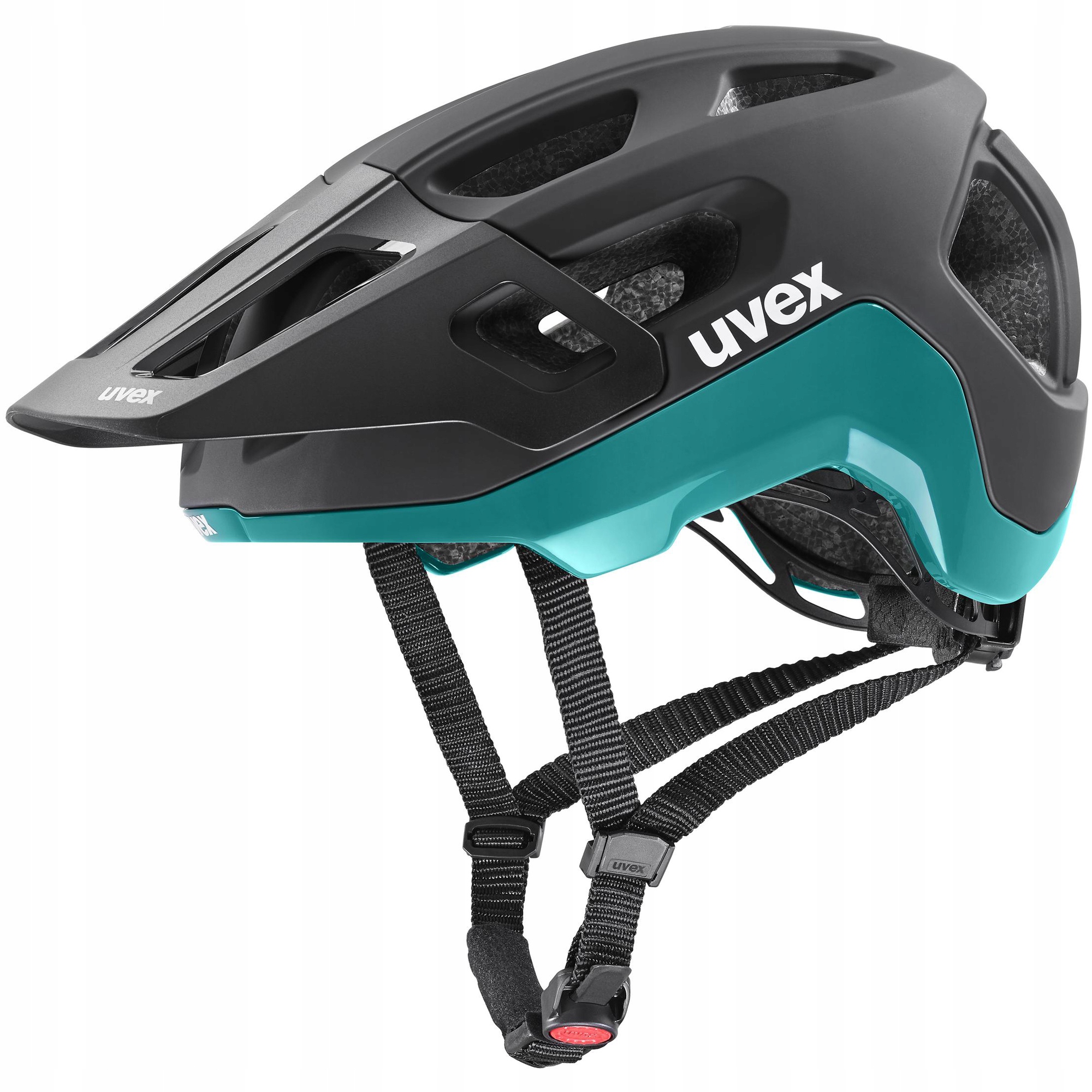Kask rowerowy Uvex React black teal 59-61cm