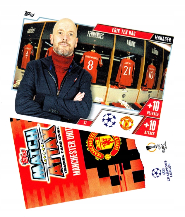 Topps Match Attax 23/24 Extra Karta Manager 47 Ten Hag