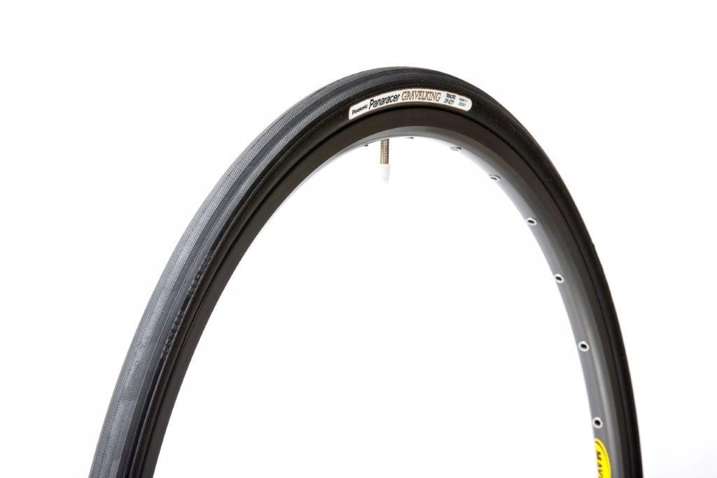 Opona Panaracer GravelKing 700x26C czarna aramid, gładki bieżnik