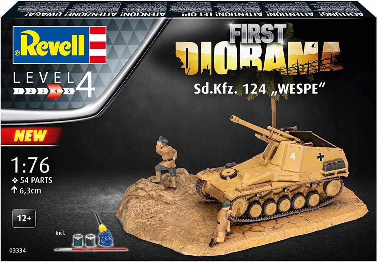 Revell 03334 1/76 Sd.Kfz.124 Wespe