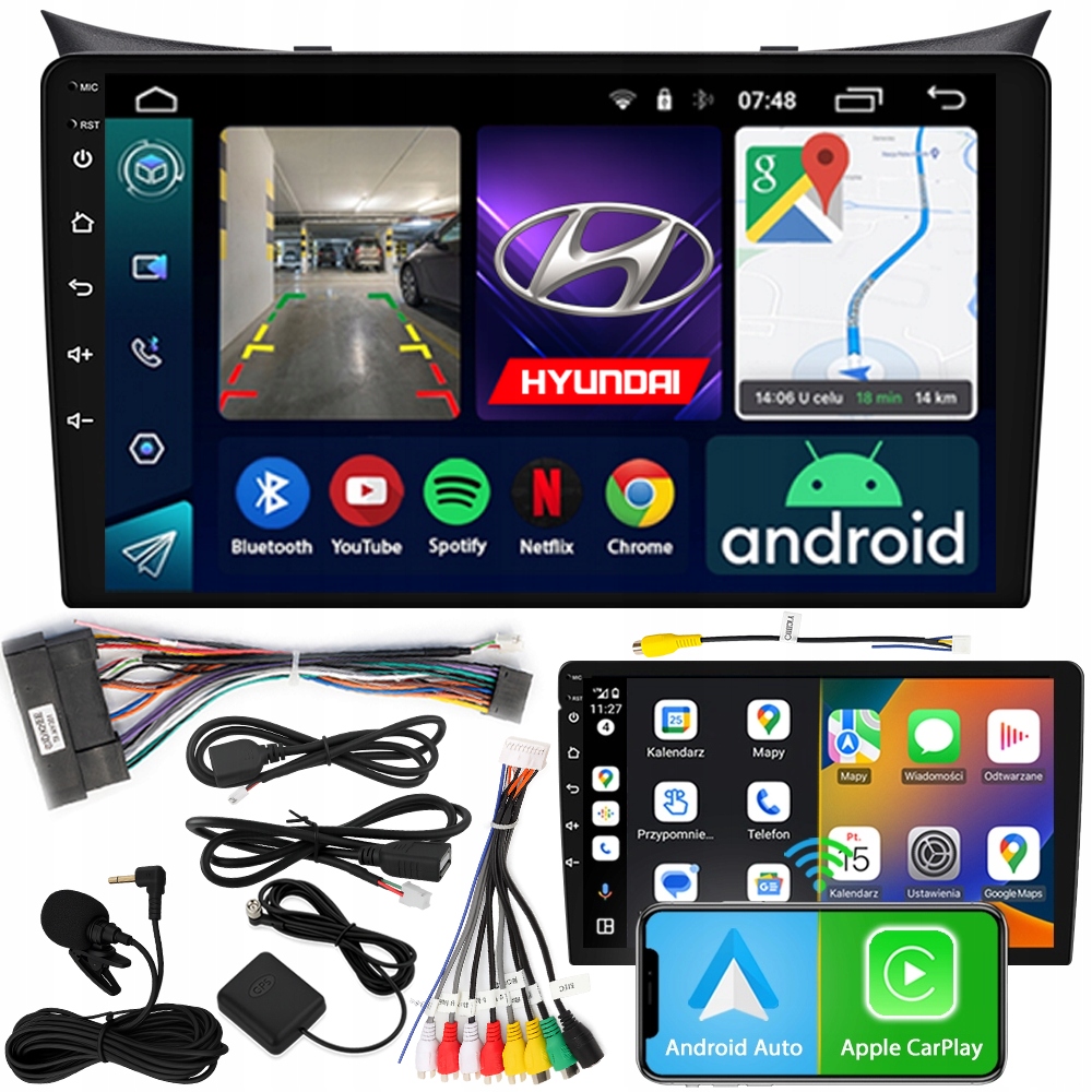 Radio Navigace Android RS-305 Hyundai i30 II 2012-2017 2GB 9"