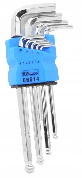 

Klucze Imbusowe 1.5-10 9SZT. Richmann