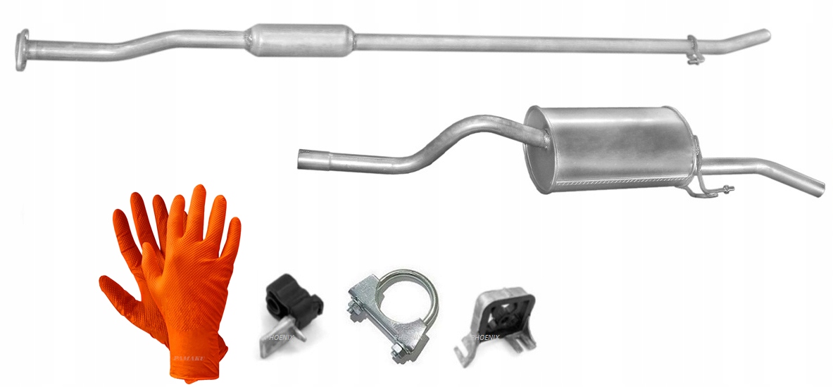 Thalia Symbol 1.4 55 Kw (75 Km) (od Roku 1999 Středové Koncové Tlumiče