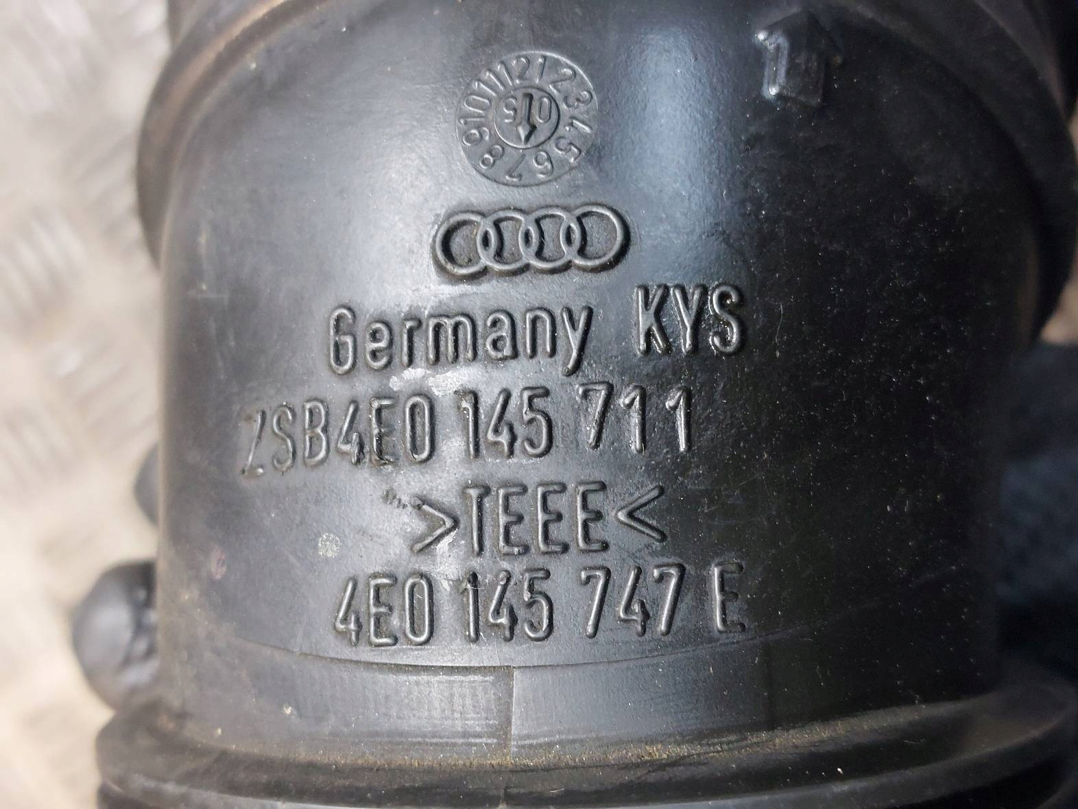 Gehäuse filter + Luftmassenmesser + rohr DOLOT AUDI A8 D3 059133823D 3.0 TDI