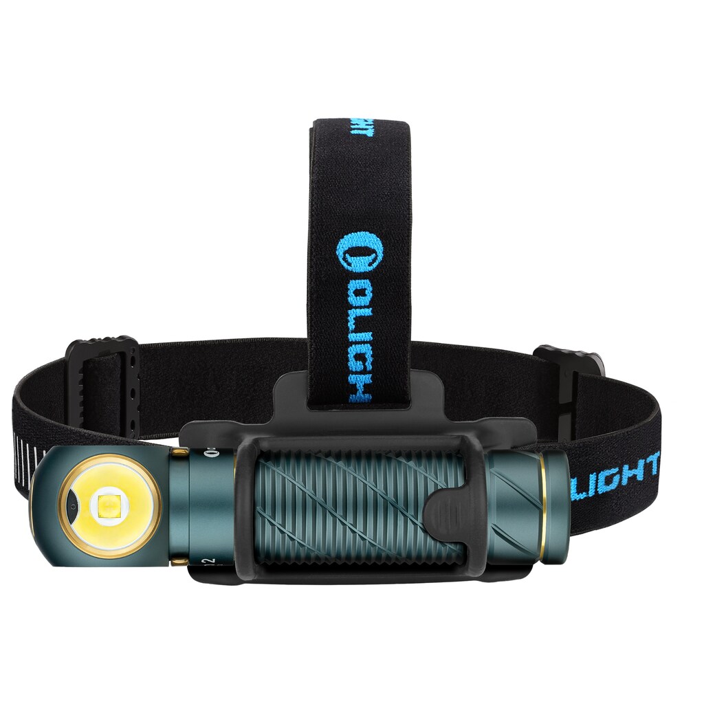 Latarka czołowa czołówka Edc Olight Perun 2 Blue z opaską 2500 lm