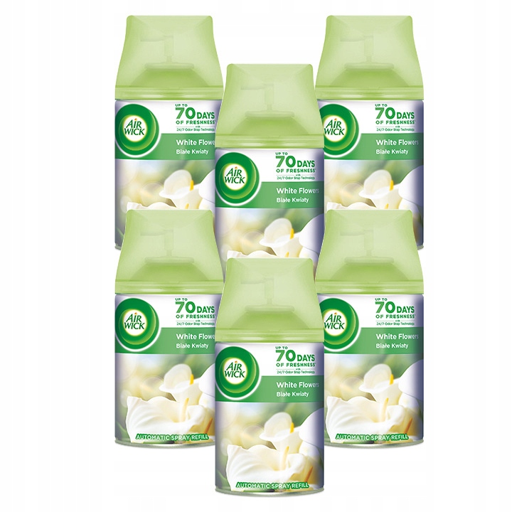 

Air Wick Freshmatic Białe Kwiaty Wkład 6x250ml