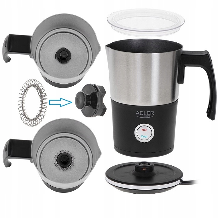 ELEKTRYCZNY SPIENIACZ DO MLEKA LATTE AD4495 Model AD4497