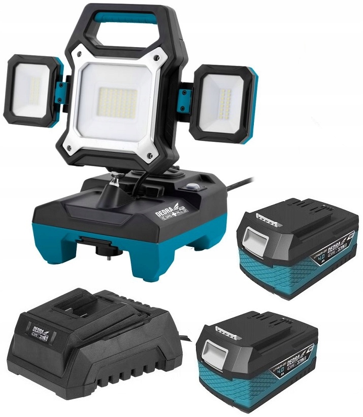 DEDRA LAMPA WARSZTATOWA AKUMULATOR SAS+ALL 2x 4Ah