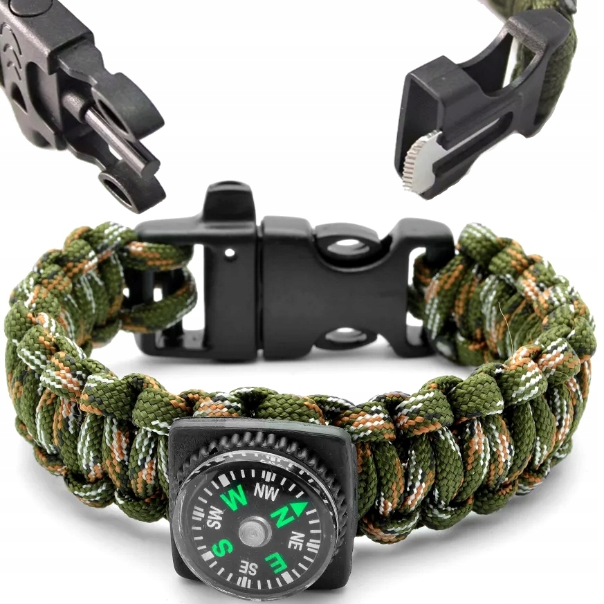 

Bransoletka survivalowa 5w1 Bransoleta Survival