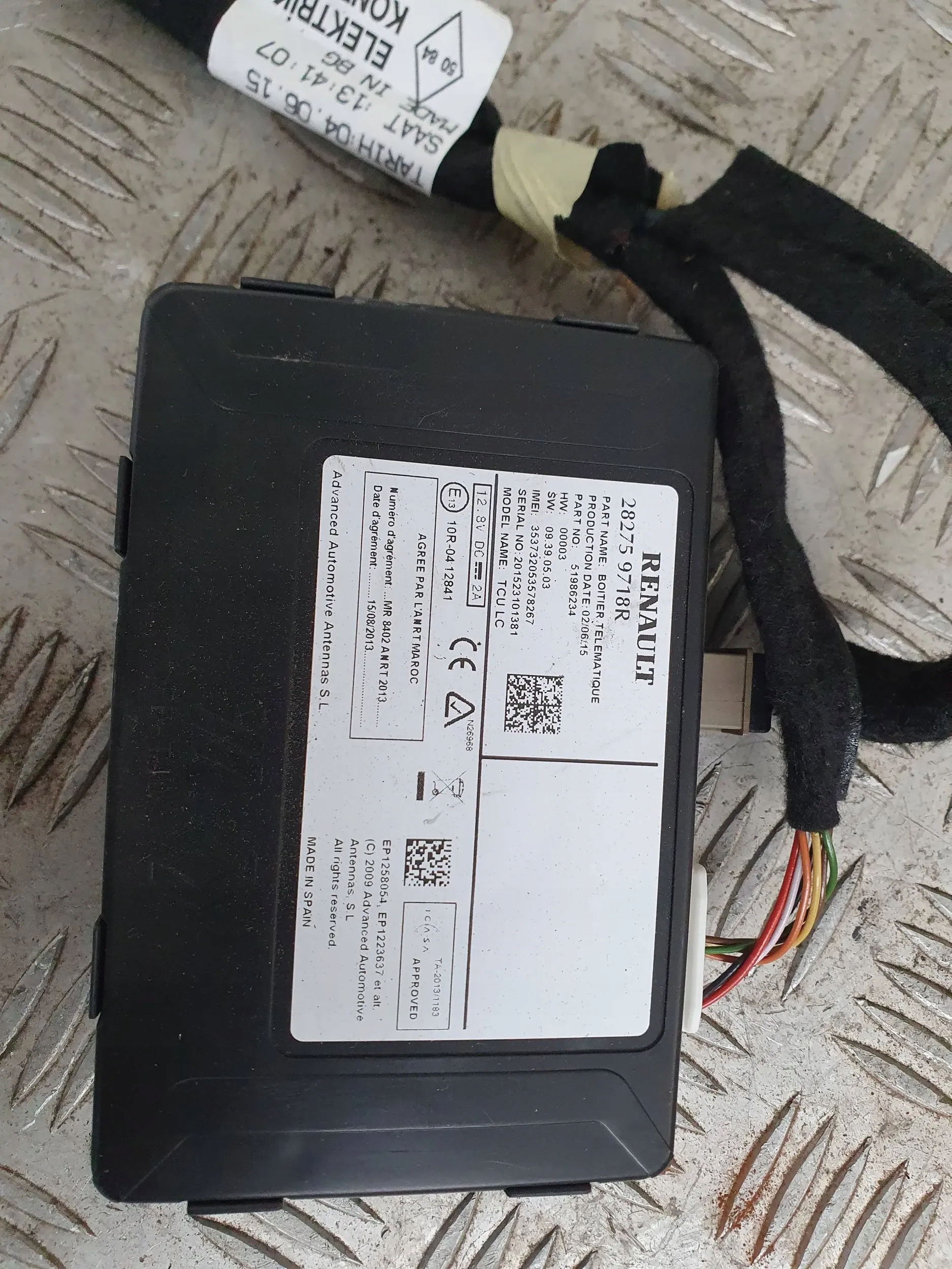 Renault Clio IV 2012-2020 Moduł sterownik nawigacji