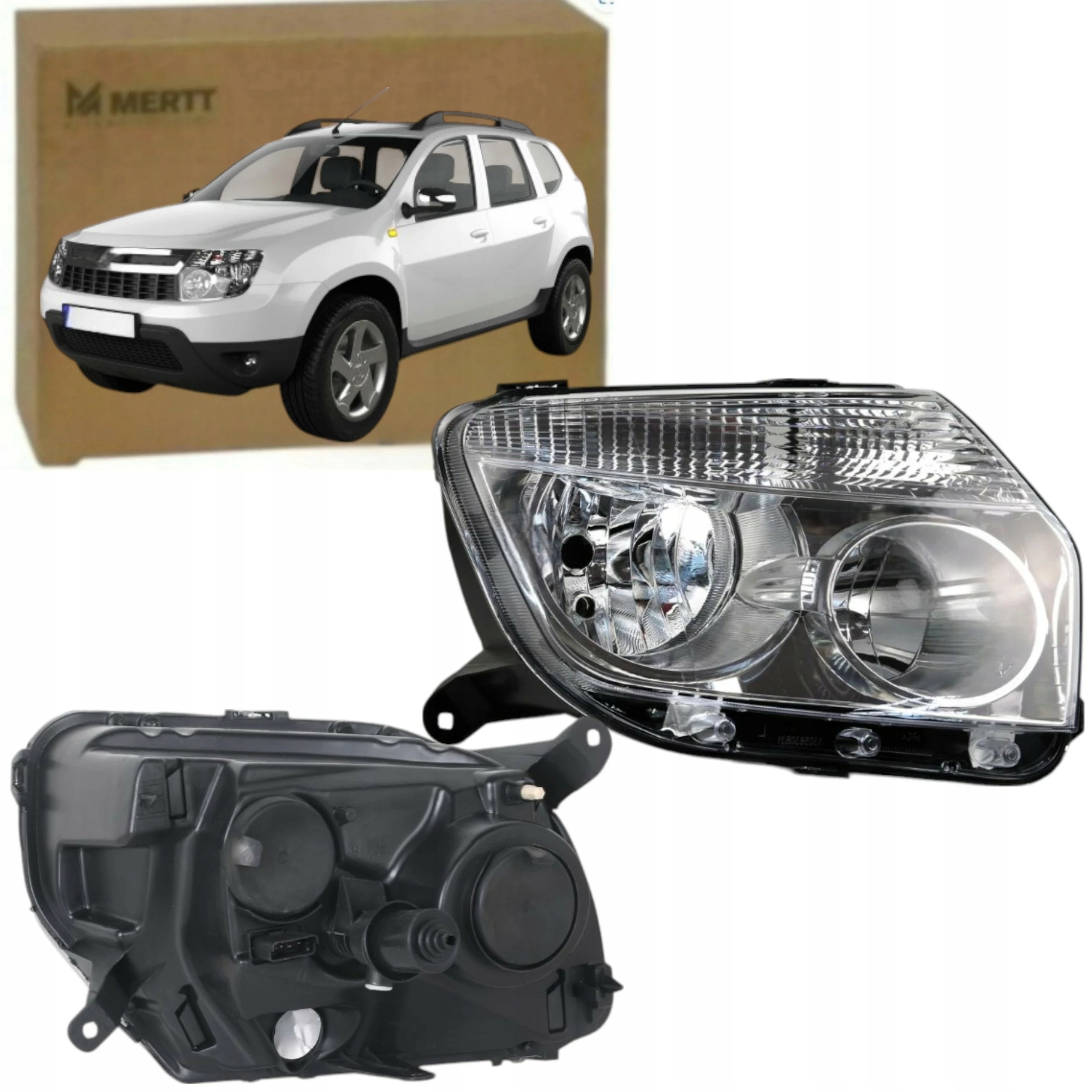 Světlomet Světlo Přední Pravá H1 H7 260101891R Dacia Duster Hs 2010-2013