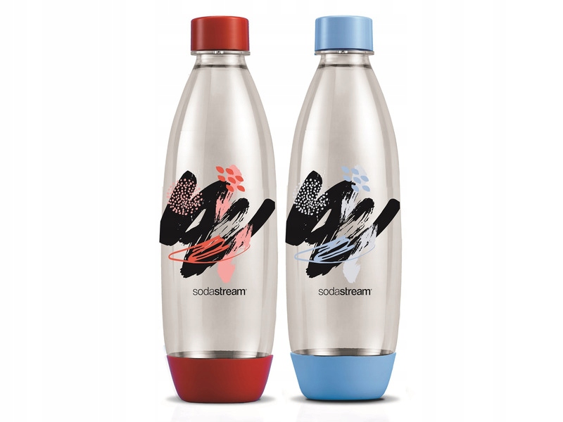 

Butelka Sodastream Fuse Czerwony/Niebieski 2 szt