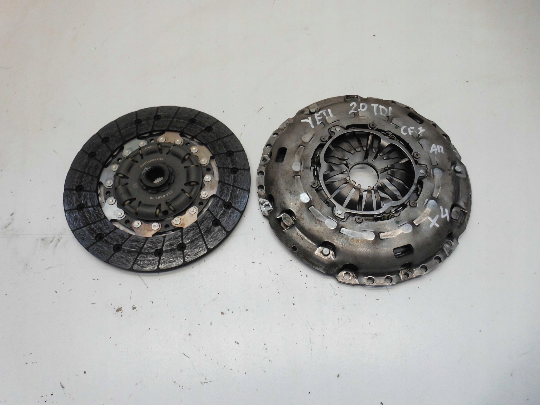 324035510 5L - Диск сцепления YETI A3 8P PASSAT B7 2.0 TDI