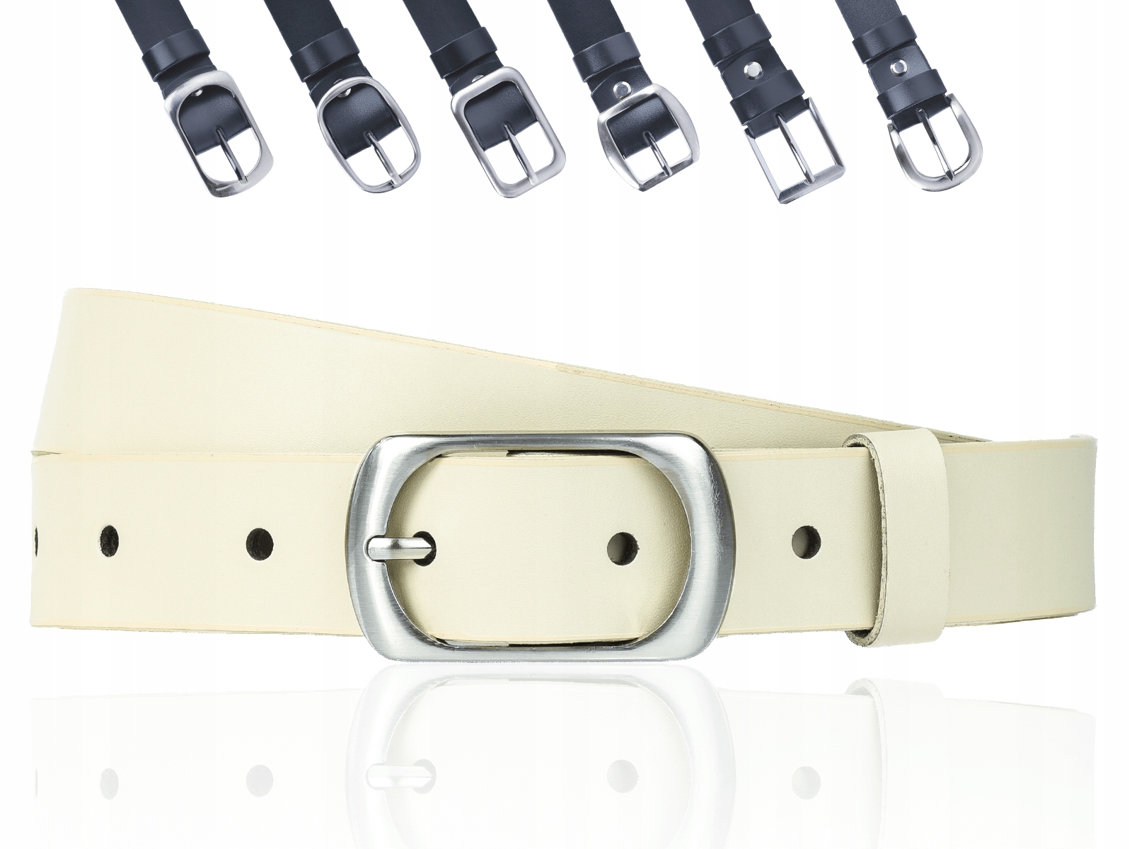 

Pasek do spodni Sepher Ecru 3cm S (105cm)