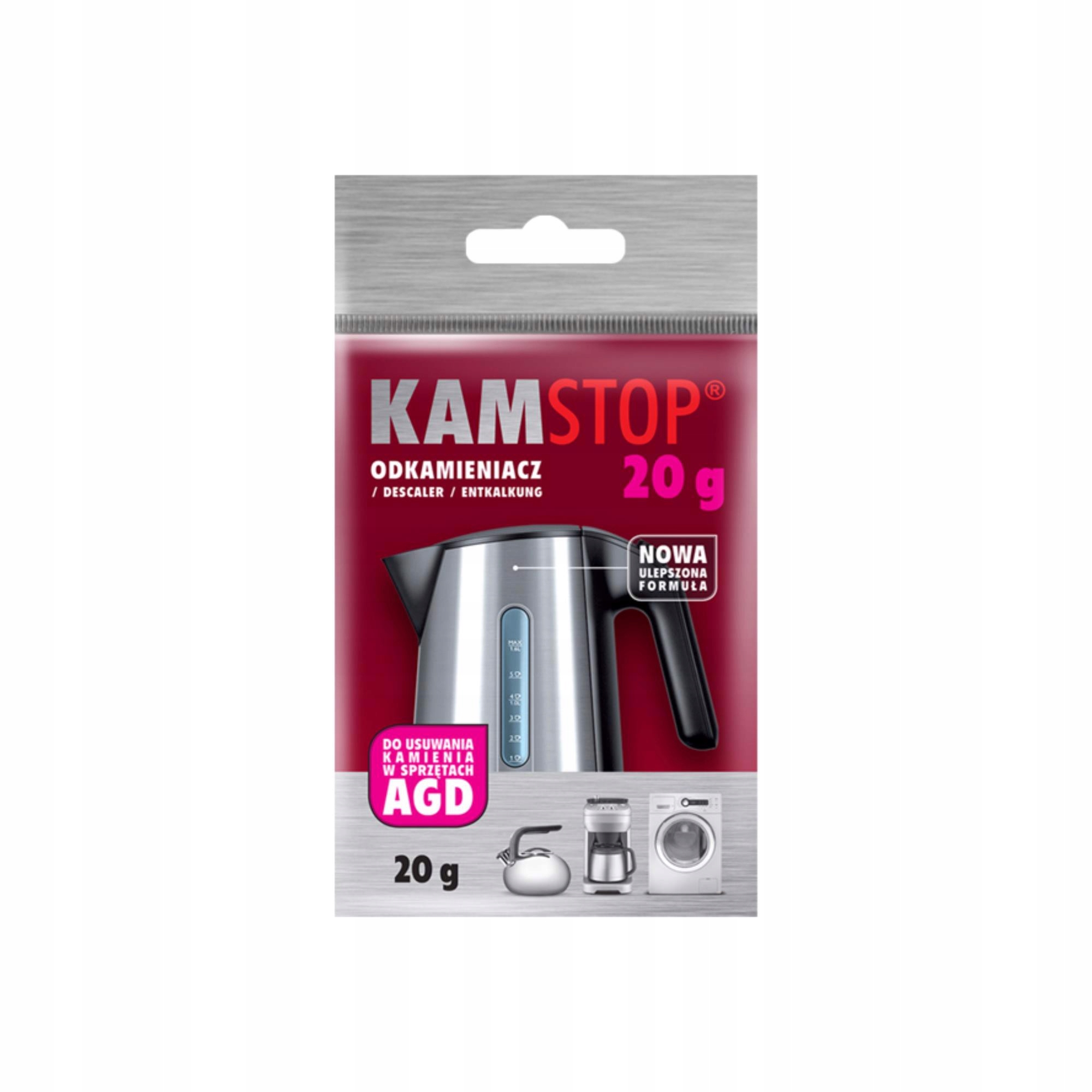 

Kamstop Odkamieniacz W Proszku 20G