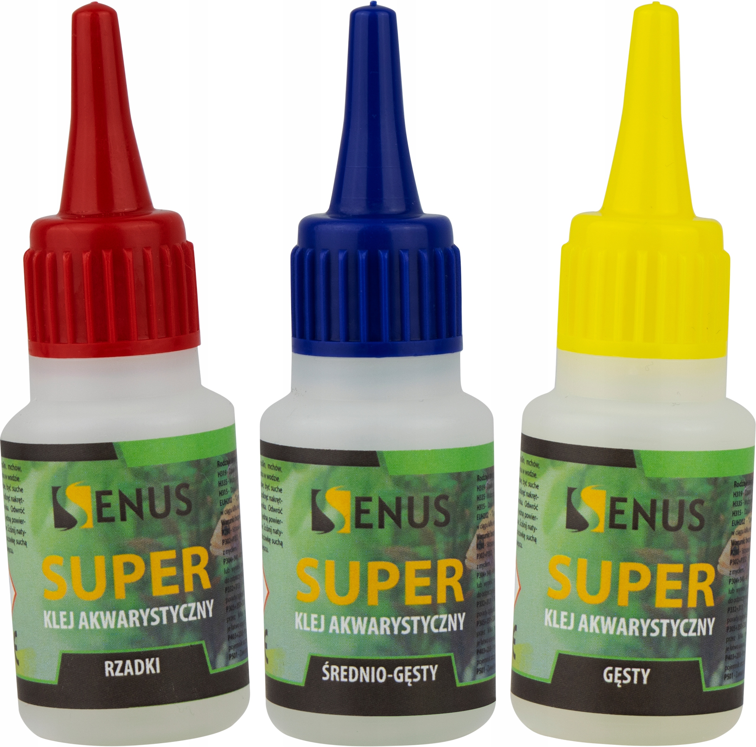 Klej Senus AKWARYSTYCZNY Super Glue RZADKI 20g Marka Senus