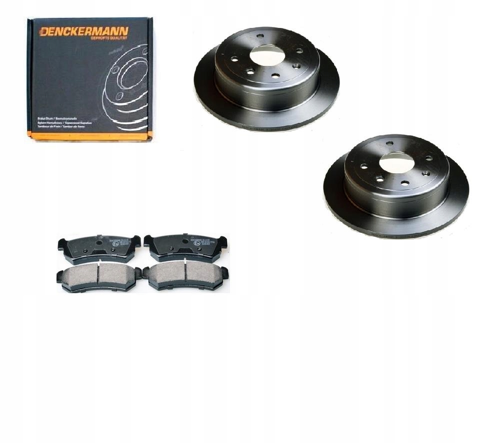 Kotouče Nubira III 2003- Zadní 258 mm Sada.