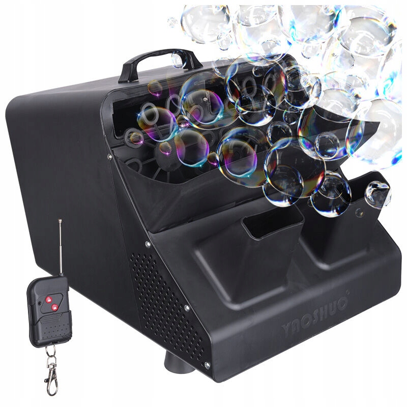 Výrobník Bublin Stroj Na Bubliny LIGHT4ME Bubble Big Spousta Bublin Dálkové Ovládání