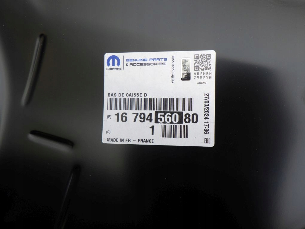 OPEL MOKKA 2 II B 2020- threshold side right new original