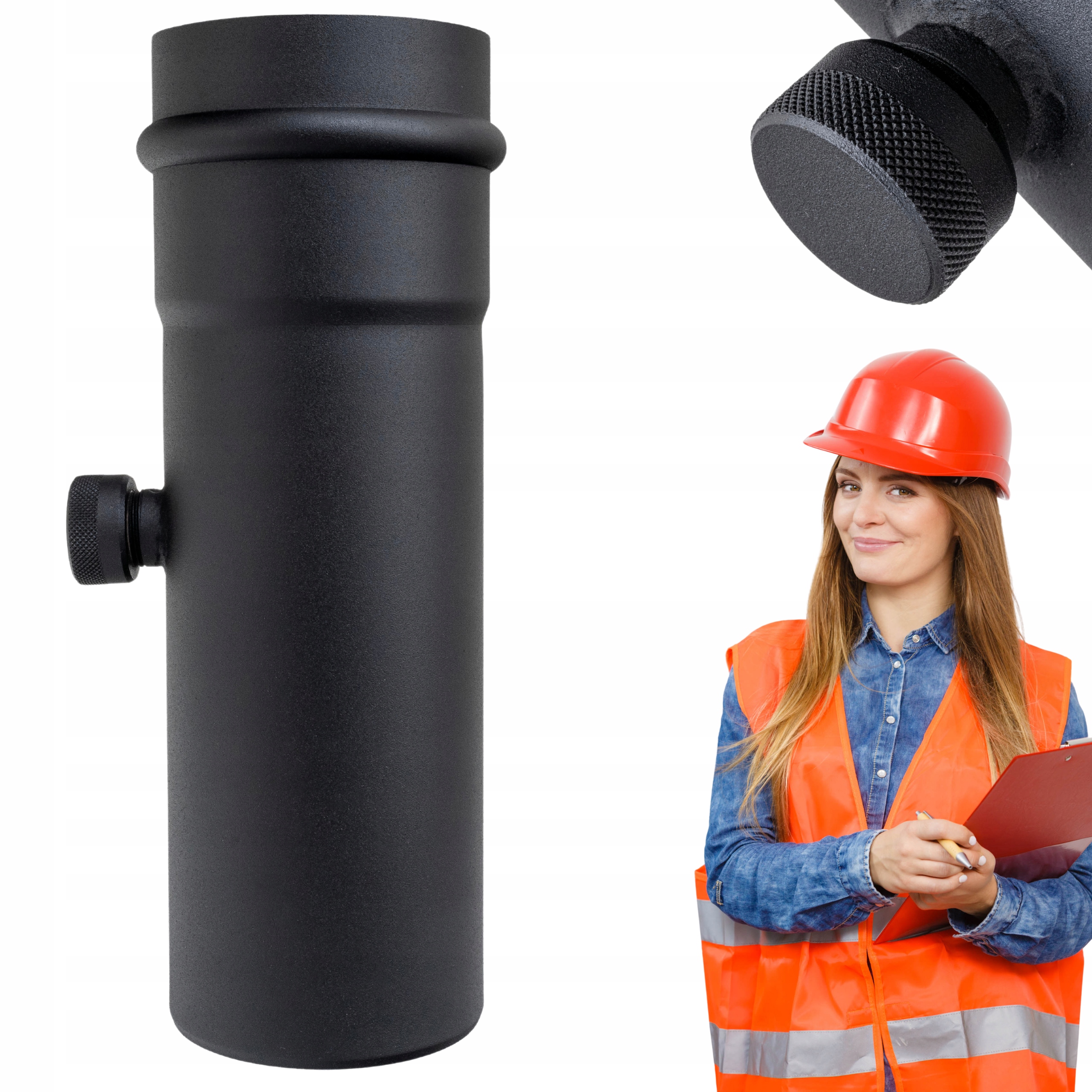 Rúrka S Krúžkom Ø 100 mm 0,25 m pre pece na pelety Darco Spkp Komin Pelet