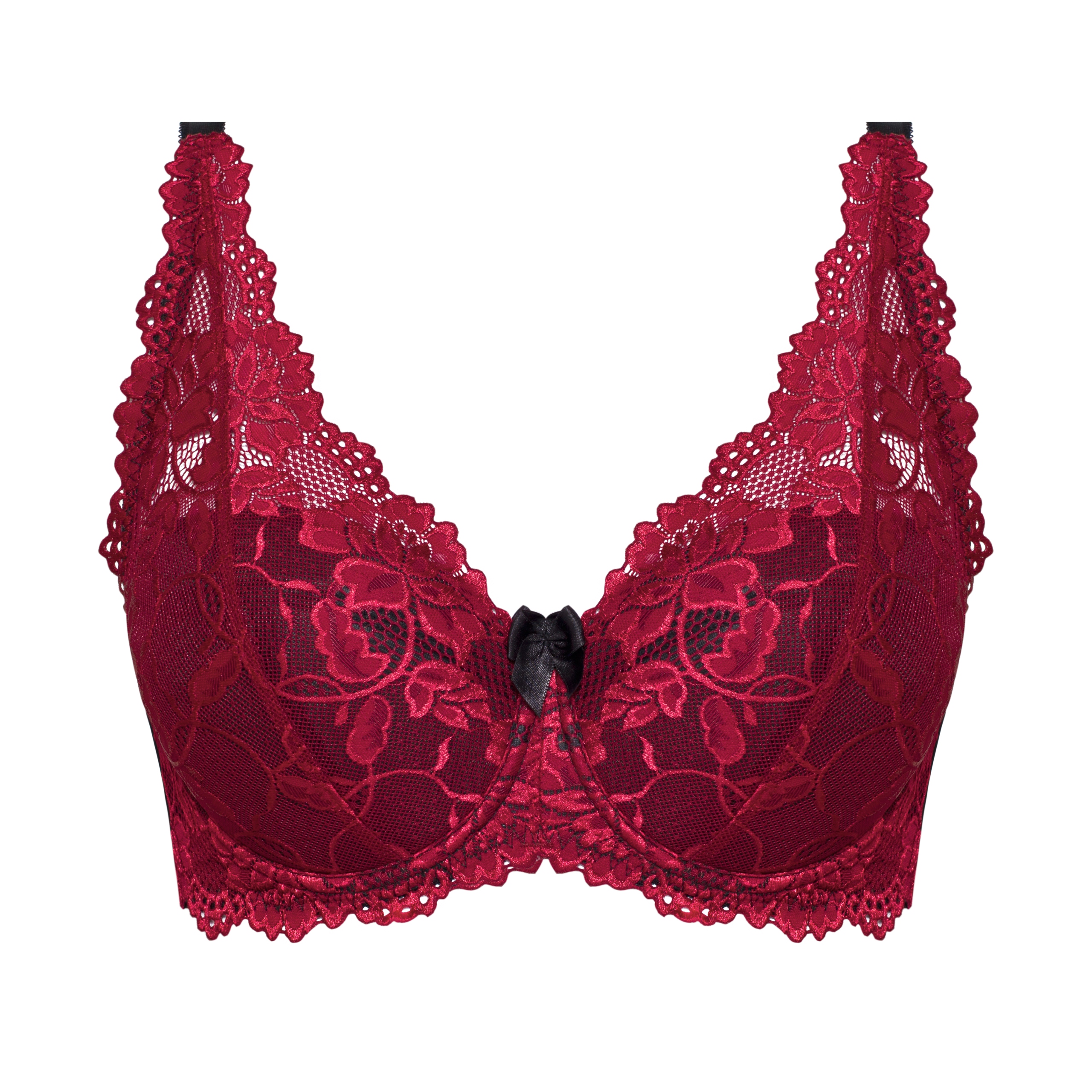 

Biggi Biustonosz Full-cup Alex Czarny Bordo 80G