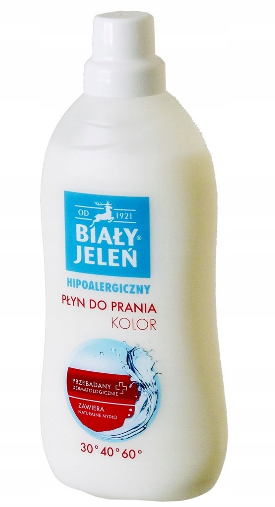 

Biały Jeleń Płyn Do Prania Kolor Delikatny 1L