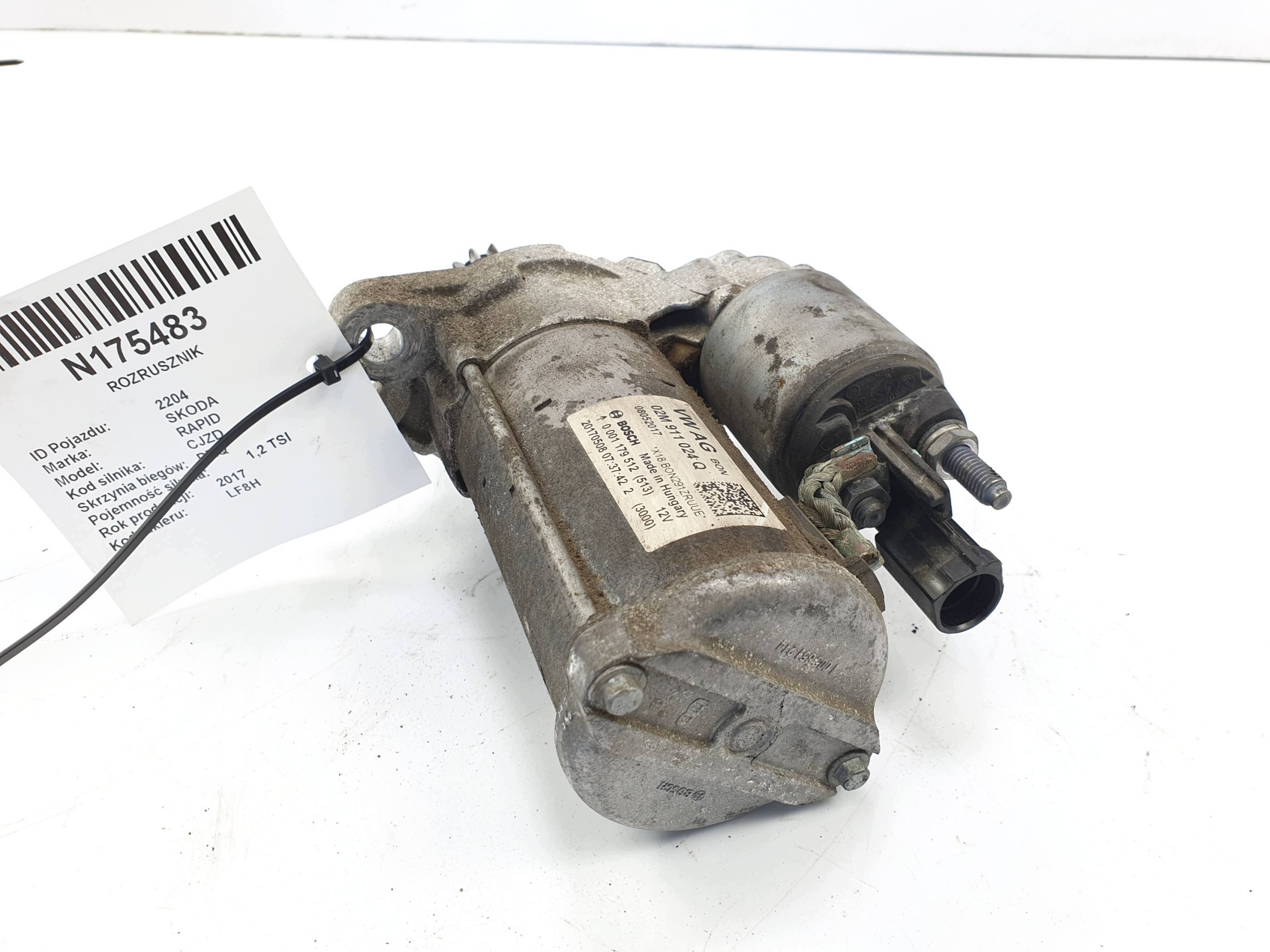 starter 02M911024Q SKODA RAPID