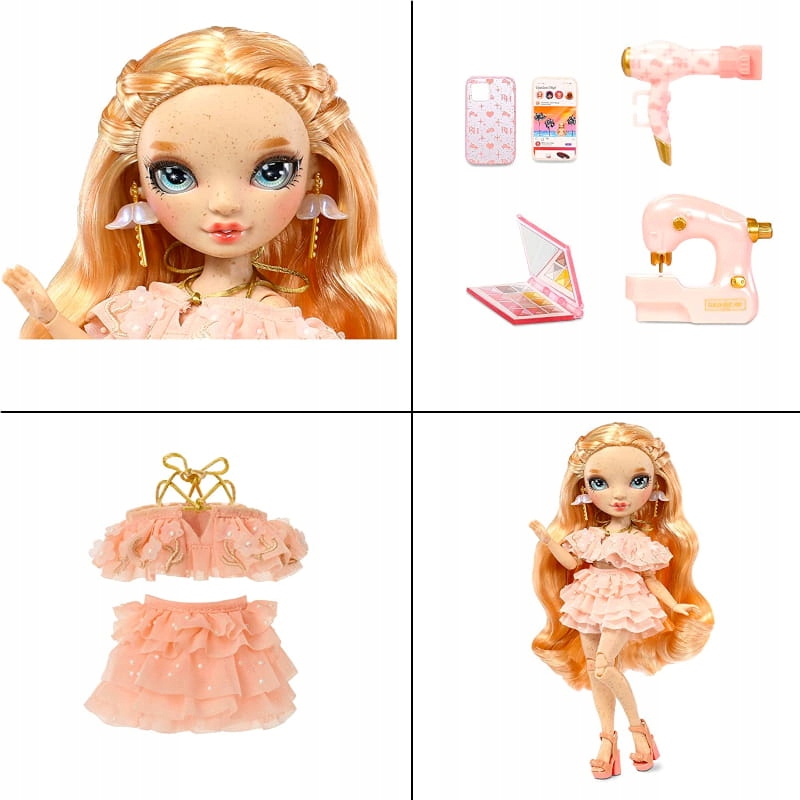RAINBOW HIGH LALKA FASHION DOLL VICTORIA WHITMAN ZESTAW Z AKCESORIAMI Wiek dziecka 4 lata +