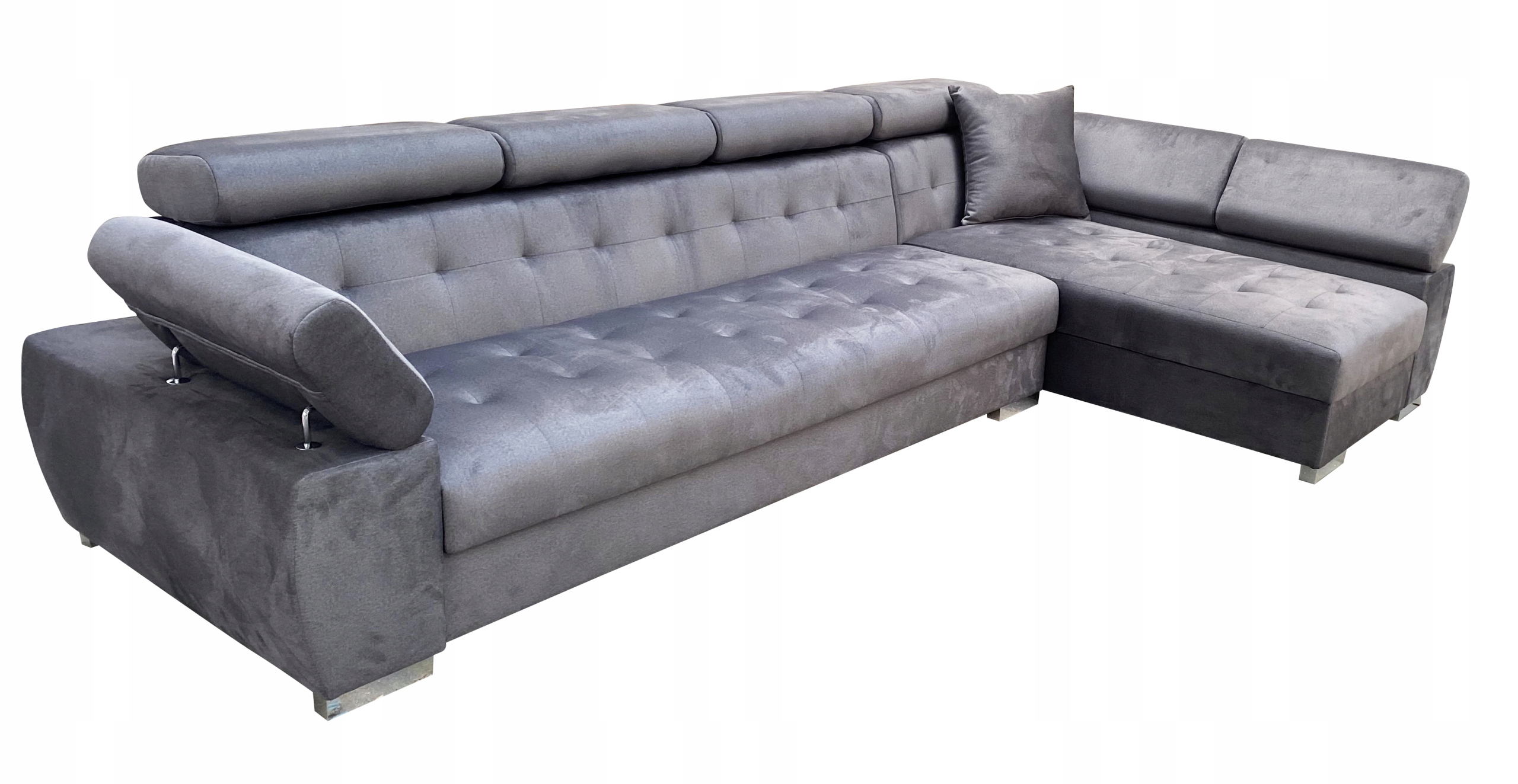 NAROŻNIK ASLAN 3 RUCHOME ZAGŁÓWKI BEZ FUNKCJI Kolekcja ASLAN