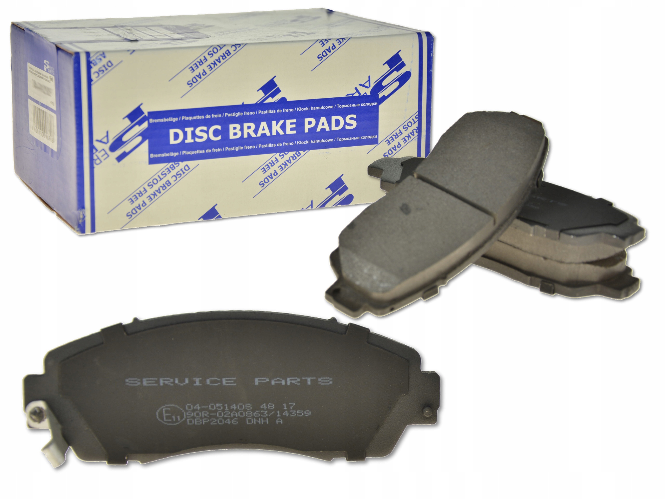 

Honda Odyssey 04-10 3.5i Klocki Hamulcowe Przód
