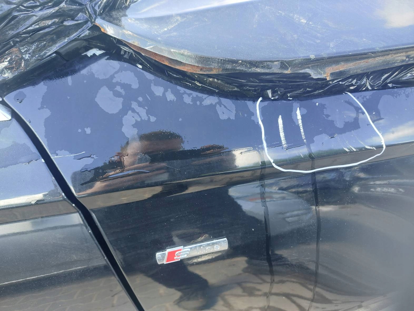 fender right front AUDI A6 C7 LY9B