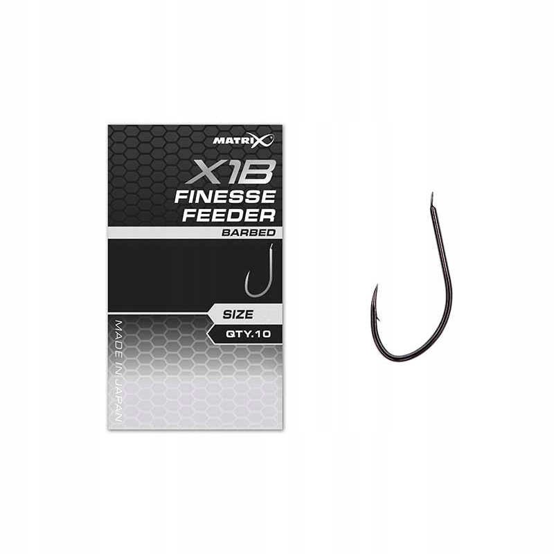 Matrix Haki X1B Finesse Feeder Rozmiar 14 10 szt