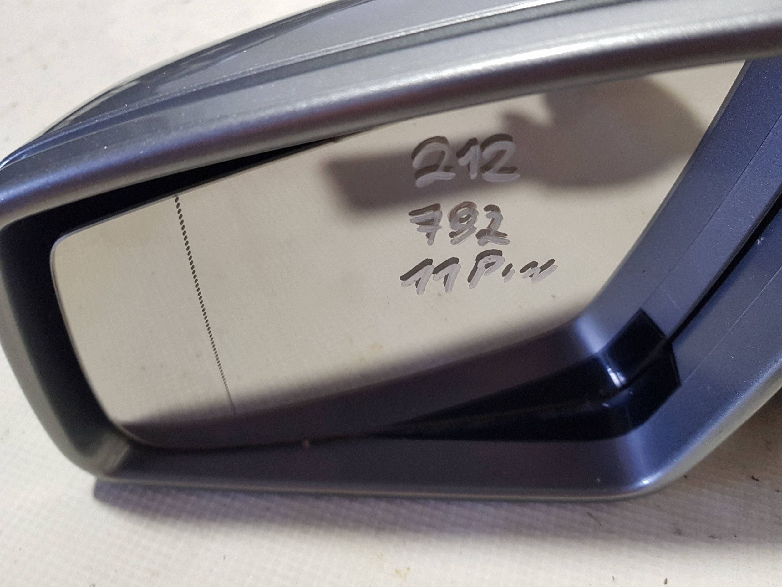 mirror left MERCEDES W212 C792 792 11PIN